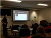 Officer Giving a Presentation